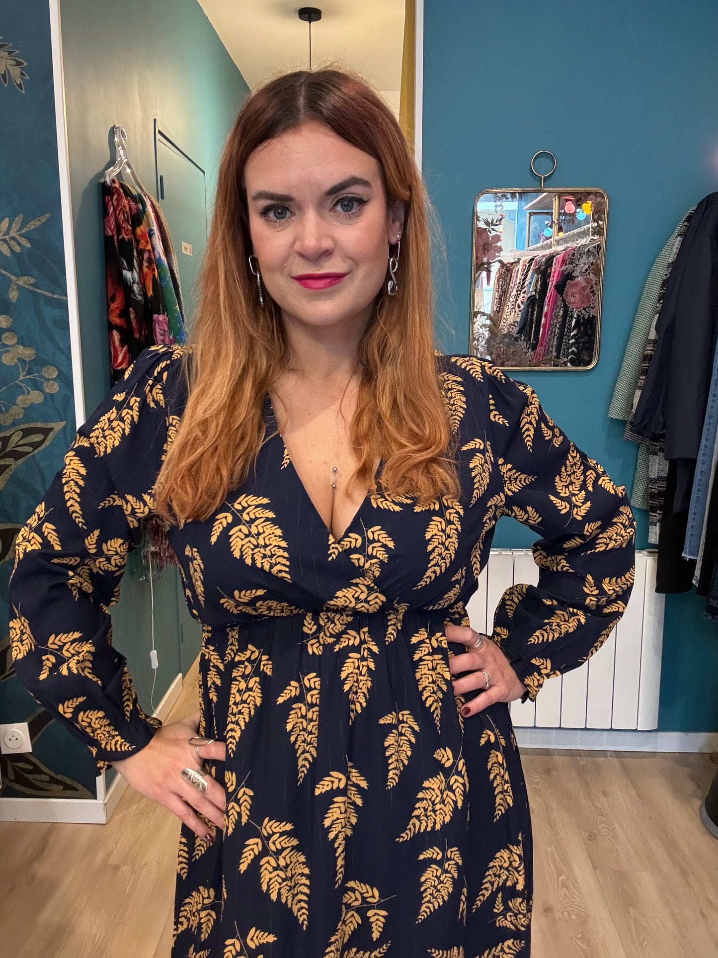 Robe longue bohème chic ✨🌿