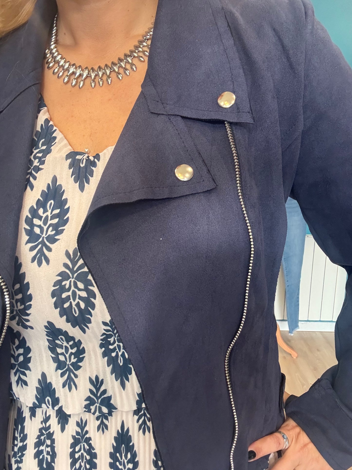💙 Perfecto effet daim – Élégance intemporelle ! ✨