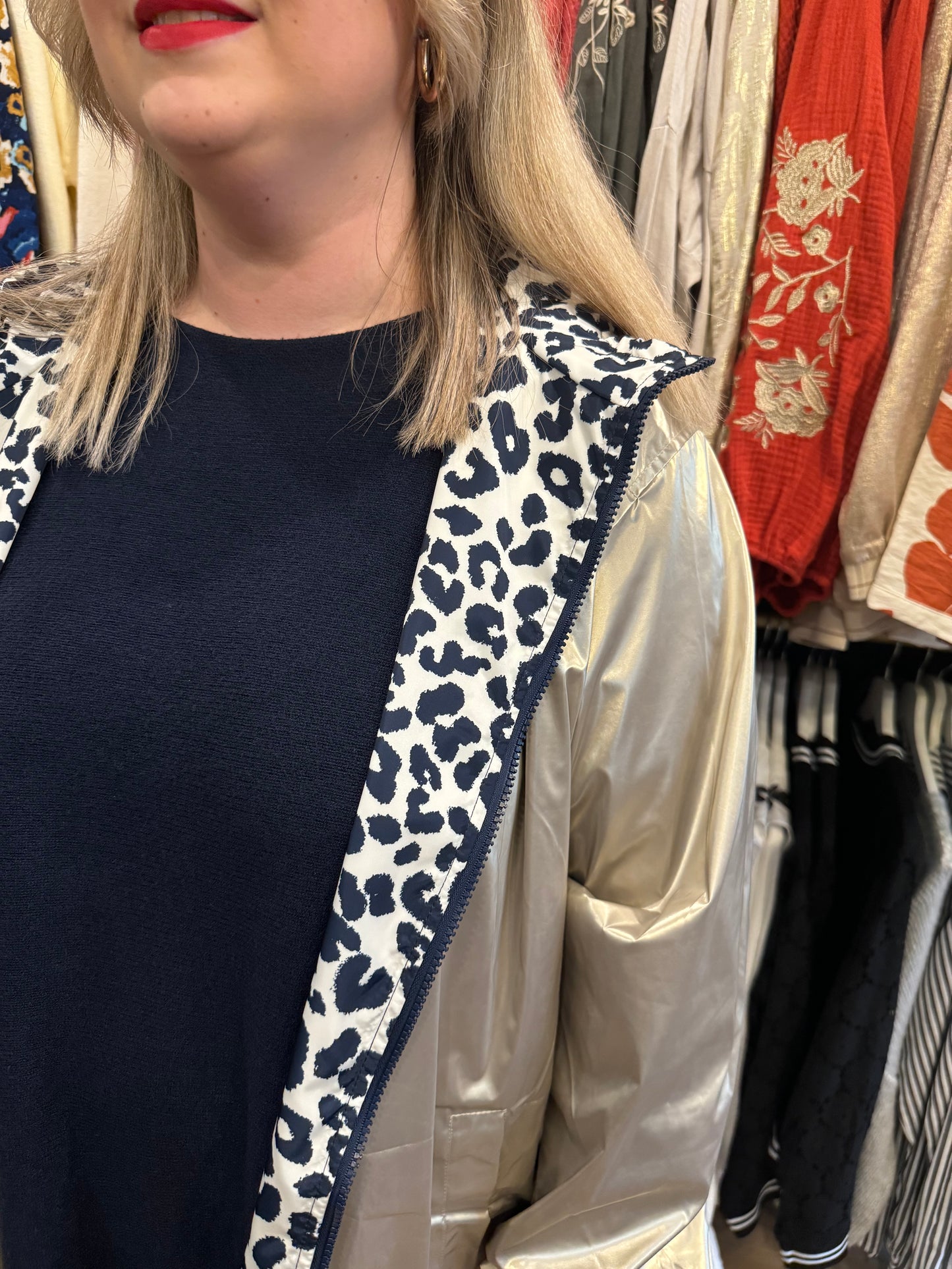 ☔ Veste imperméable réversible – Sauvage & Chic ☔