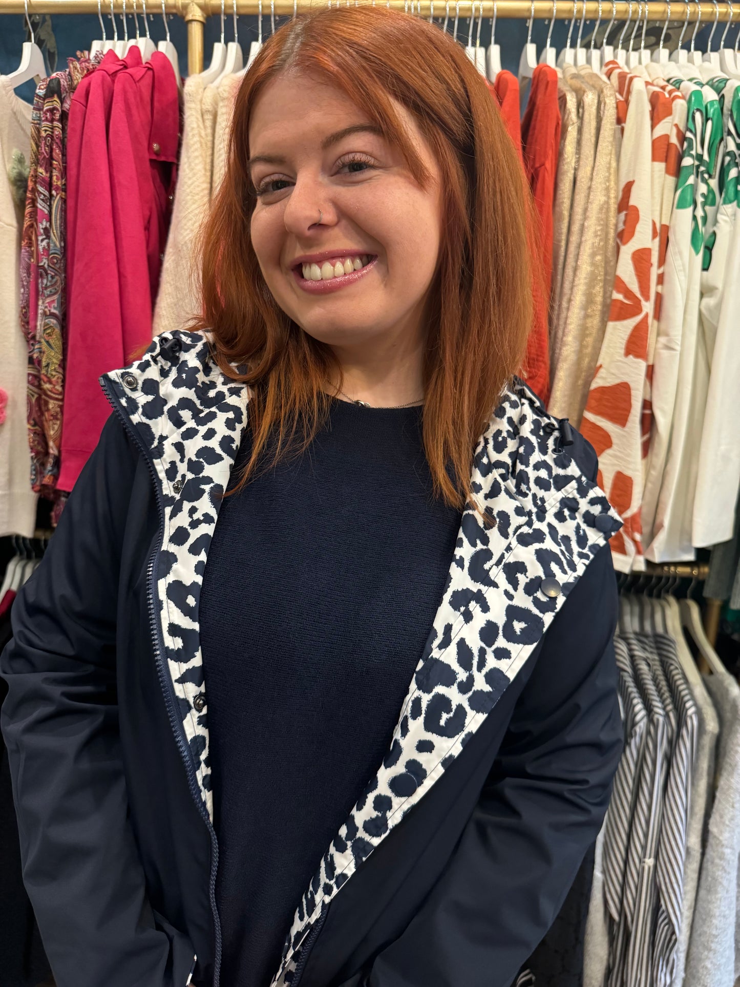☔ Veste imperméable réversible – Élégance & audace ☔