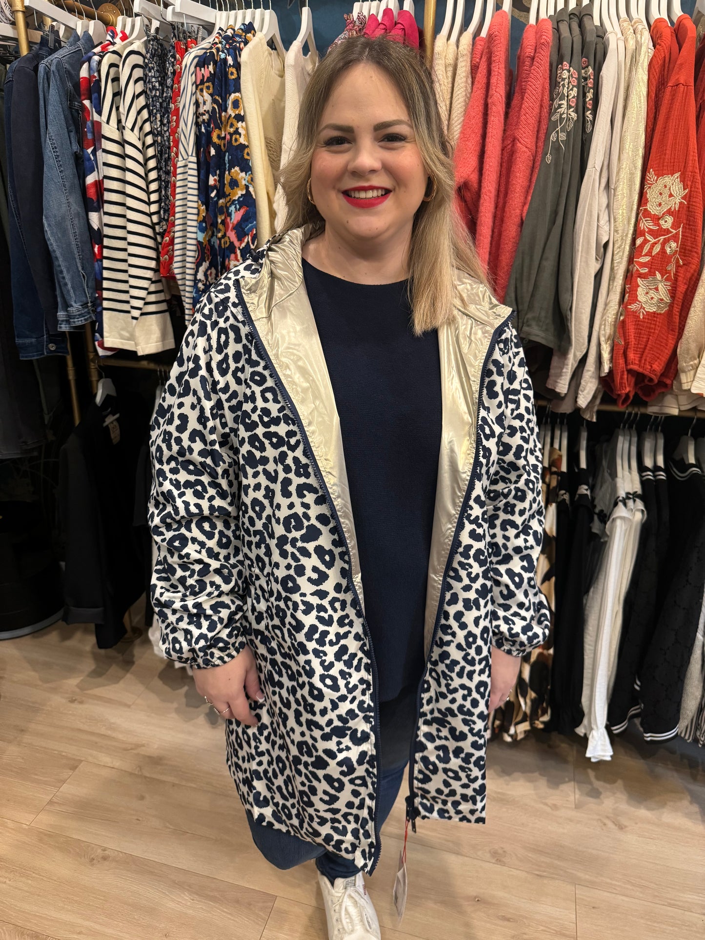 ☔ Veste imperméable réversible – Sauvage & Chic ☔