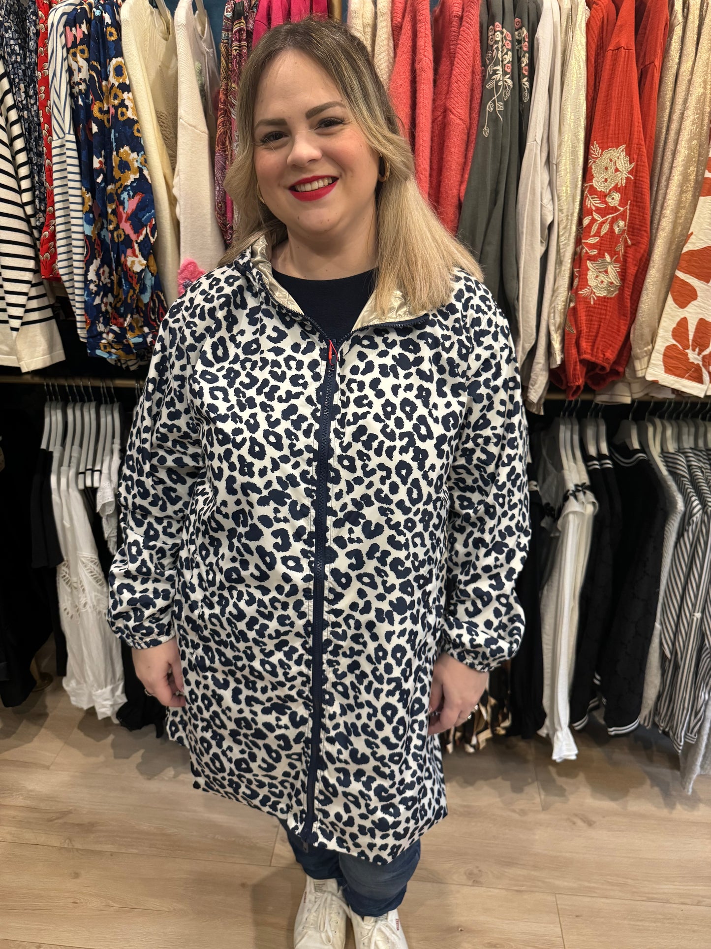 ☔ Veste imperméable réversible – Sauvage & Chic ☔