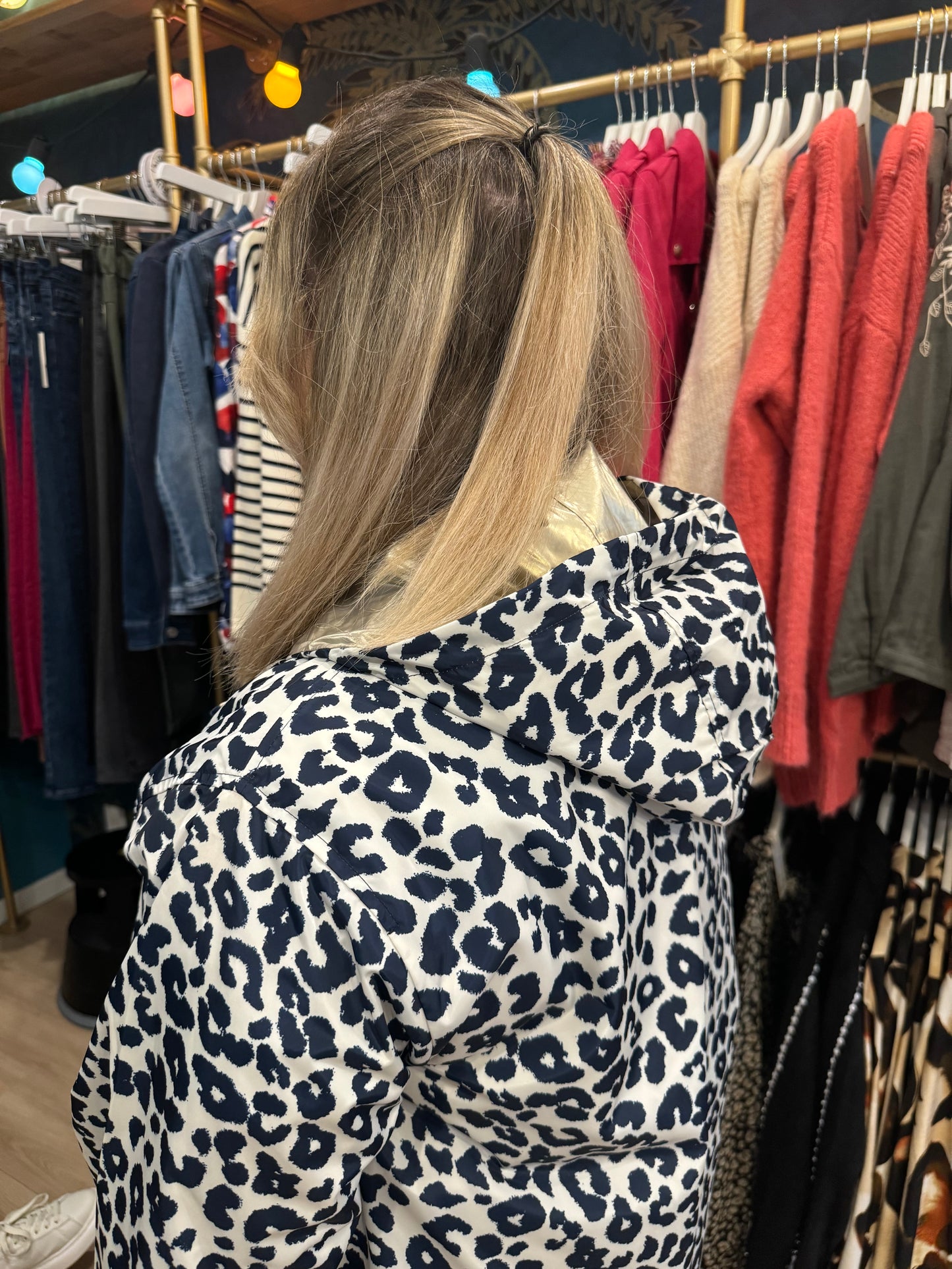 ☔ Veste imperméable réversible – Sauvage & Chic ☔