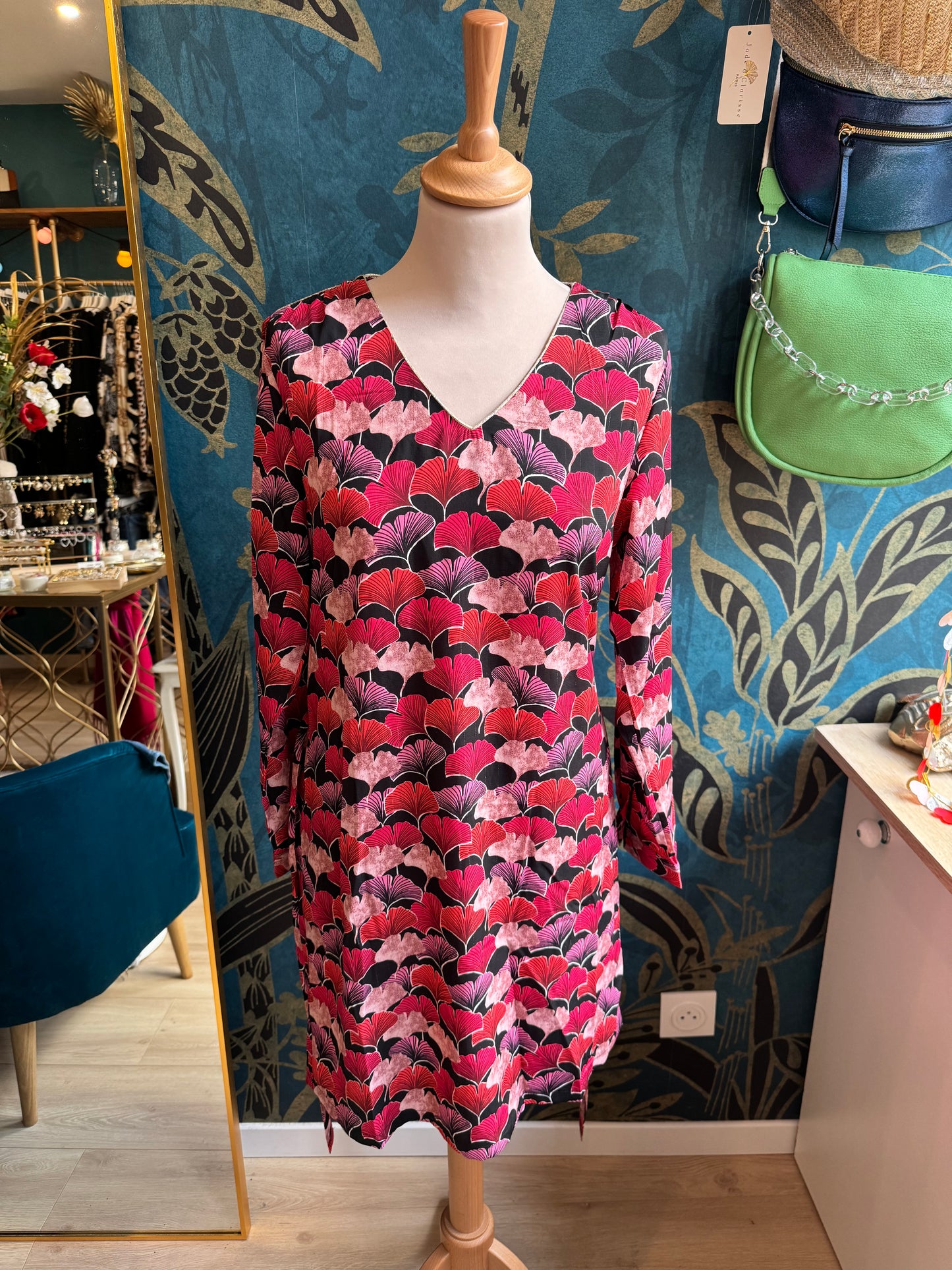 Robe élégance florale 🌸✨