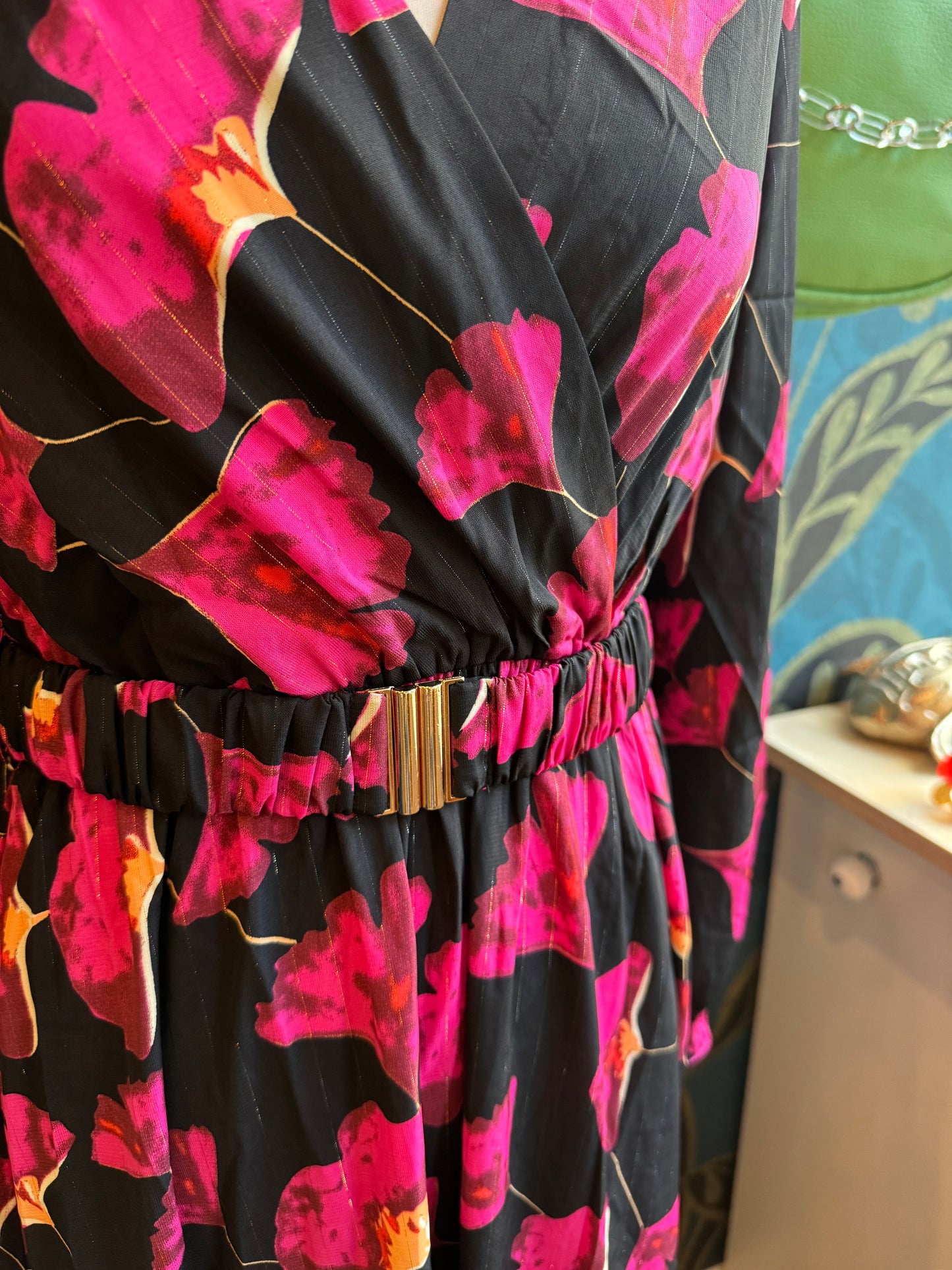 Robe longue élégante et florale 🌺✨