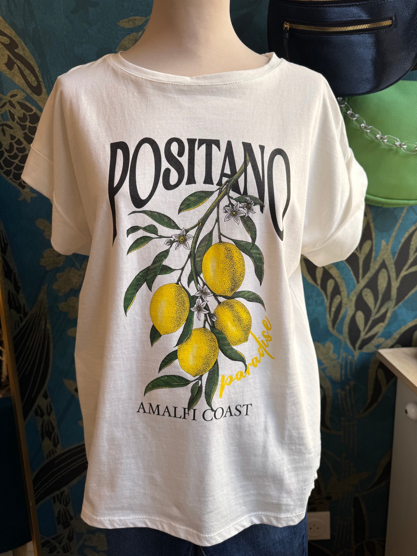 🍋 T-shirt Positano Amalfi Coast 🍋
