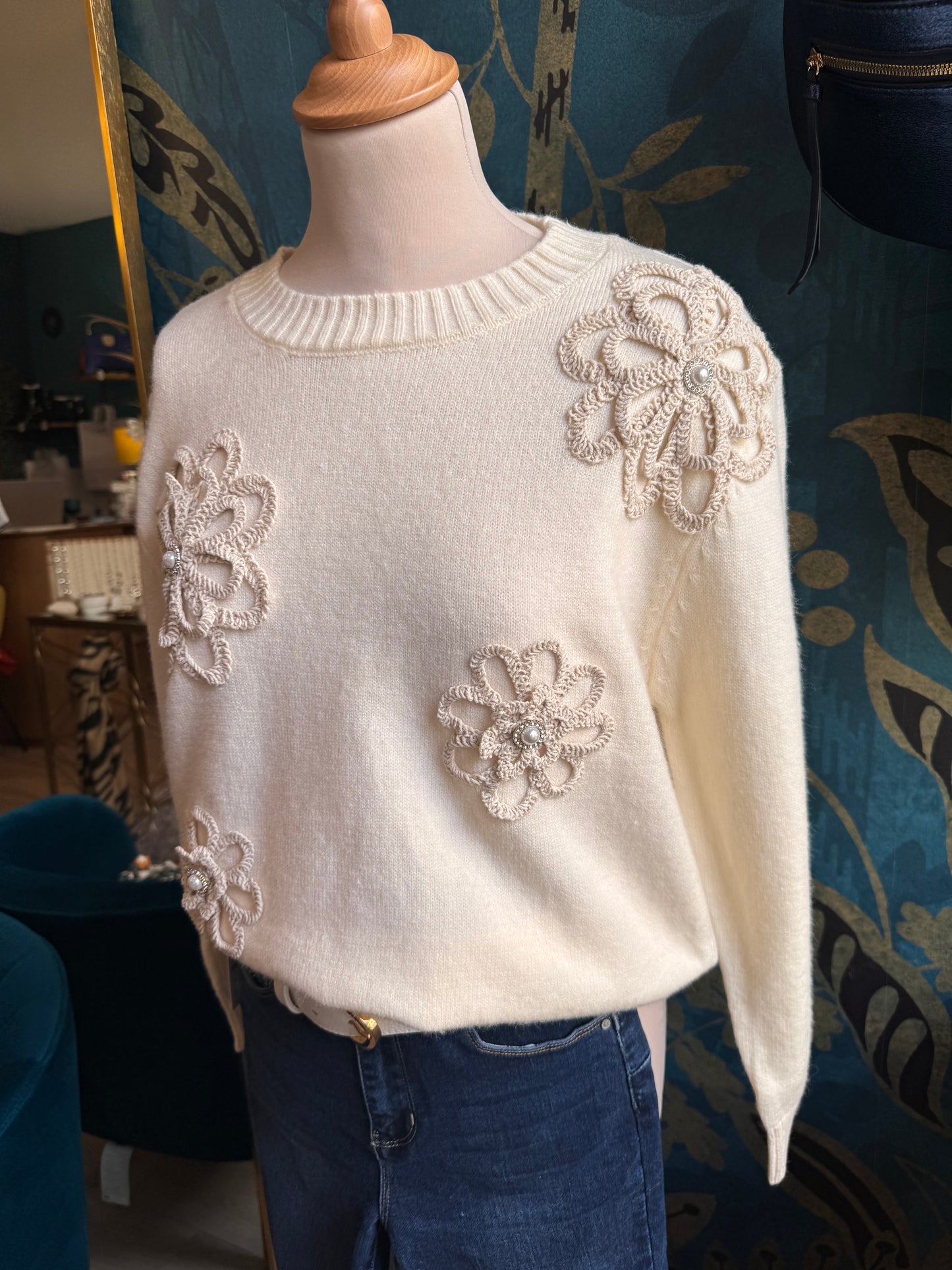 🌸 Pull délicat et raffiné ✨