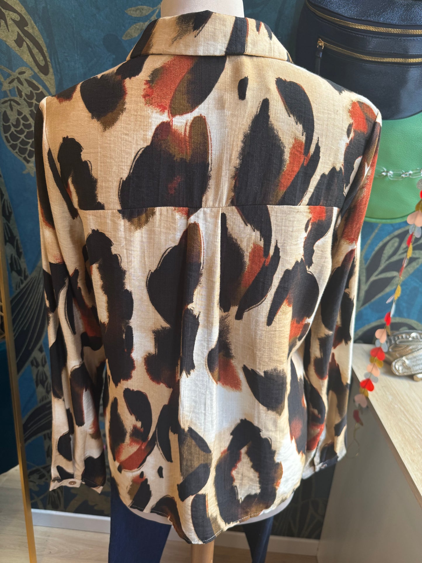 Chemise imprimé arty sauvage 🎨🐆