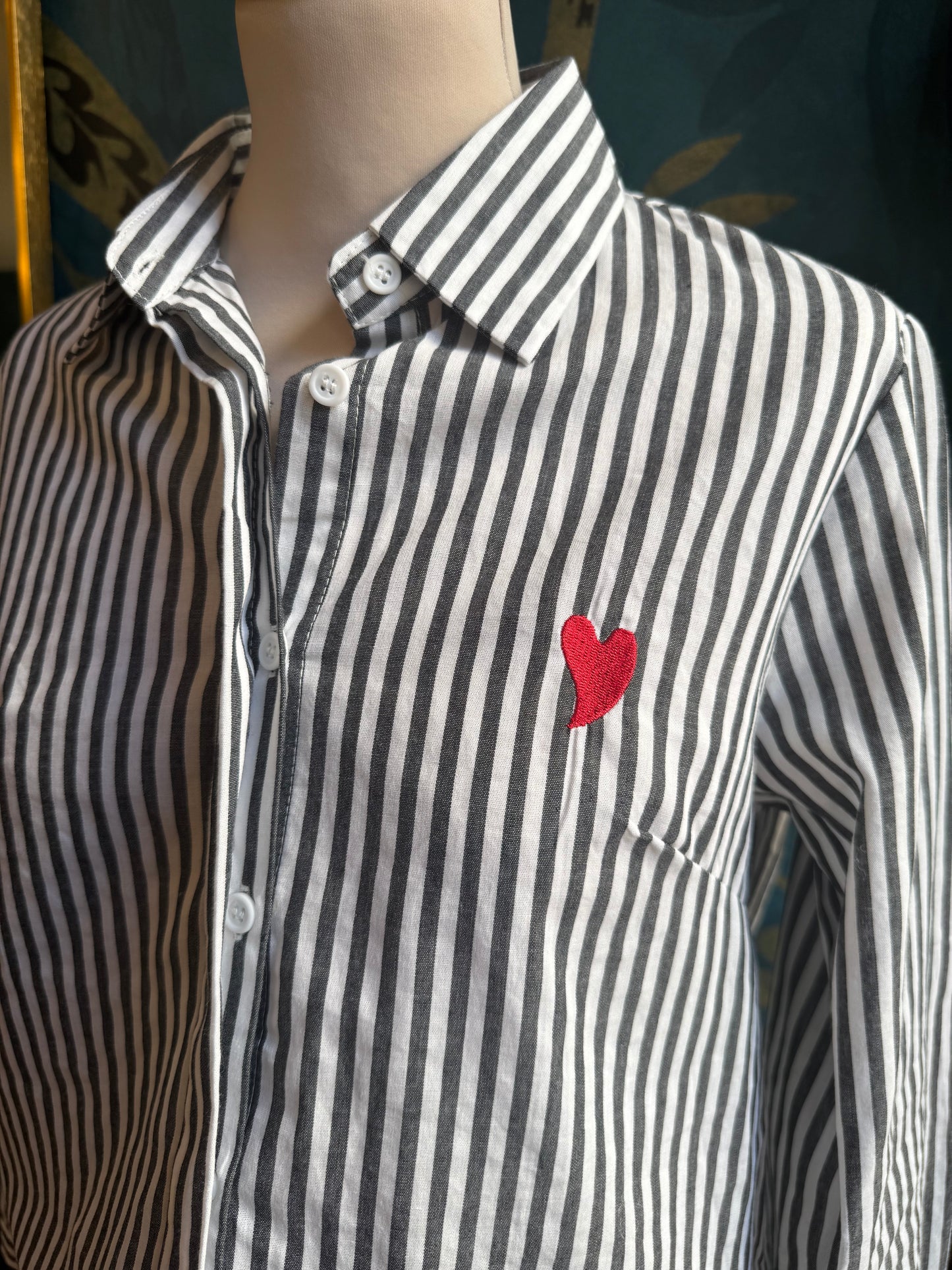 Chemise rayée ❤️ Casual Chic