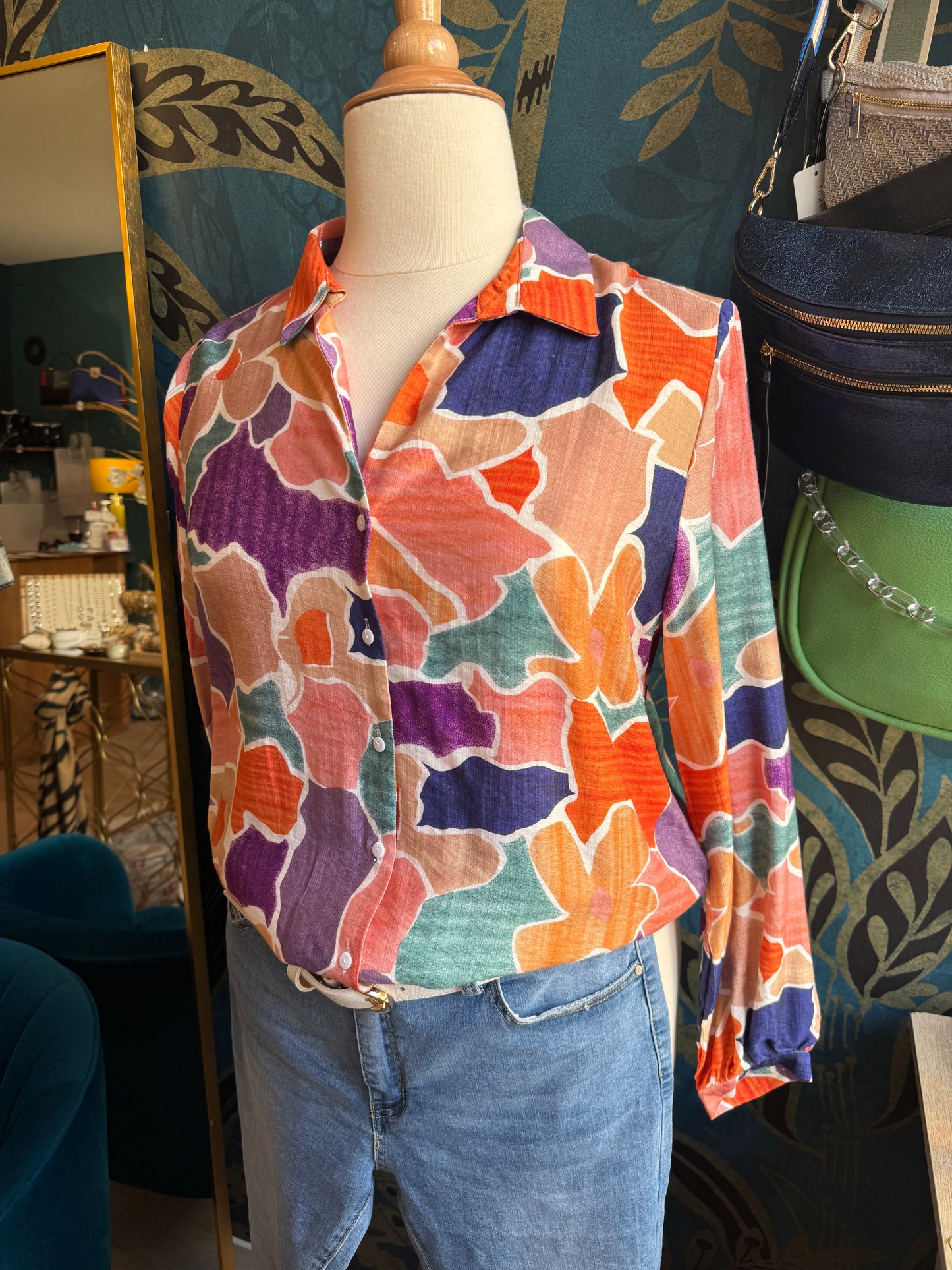 Chemise colorée artistique 🎨