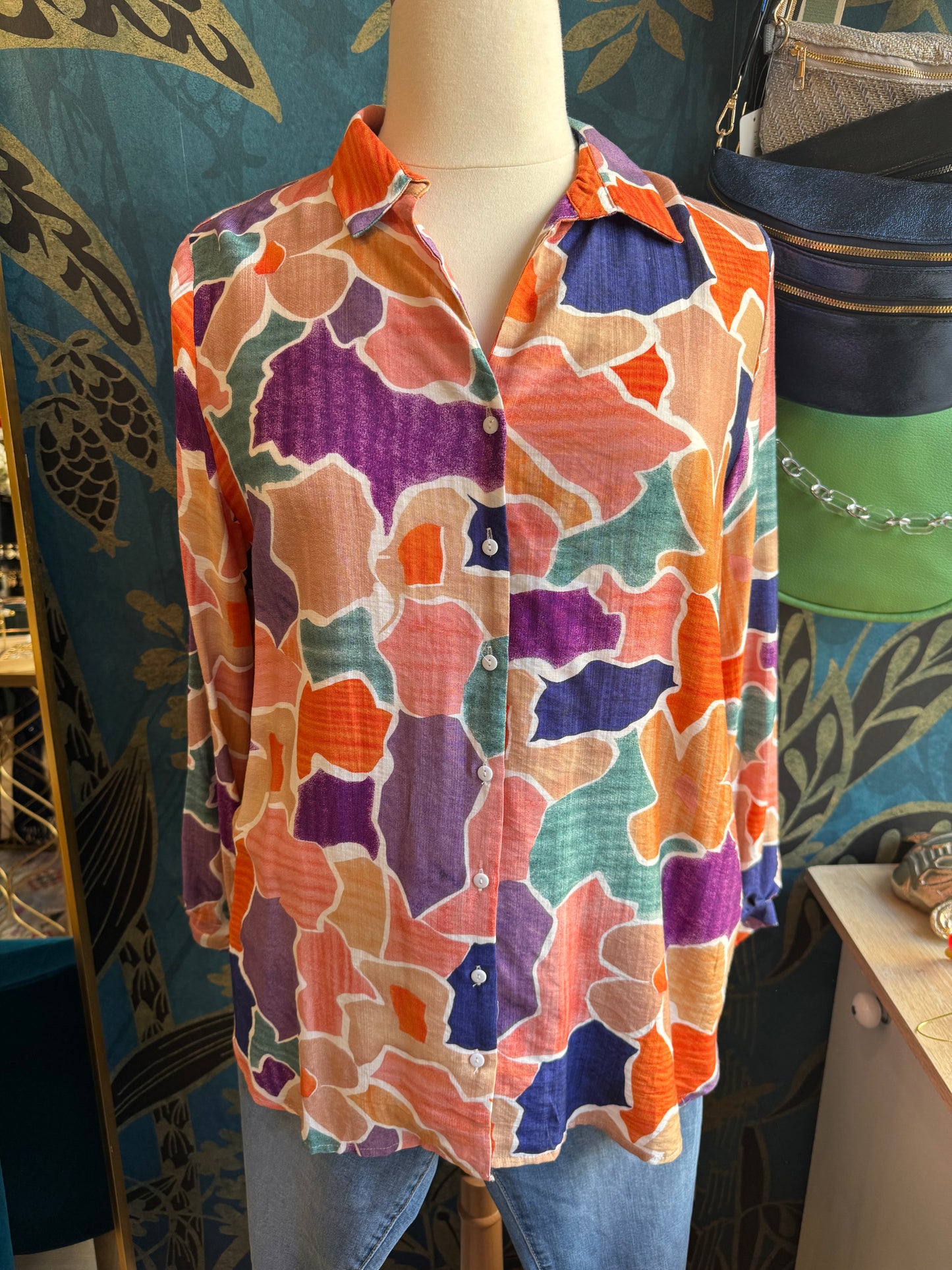 Chemise colorée artistique 🎨