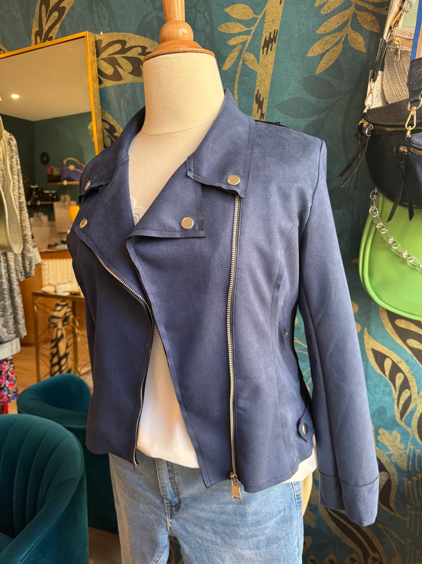 💙 Perfecto effet daim – Élégance intemporelle ! ✨