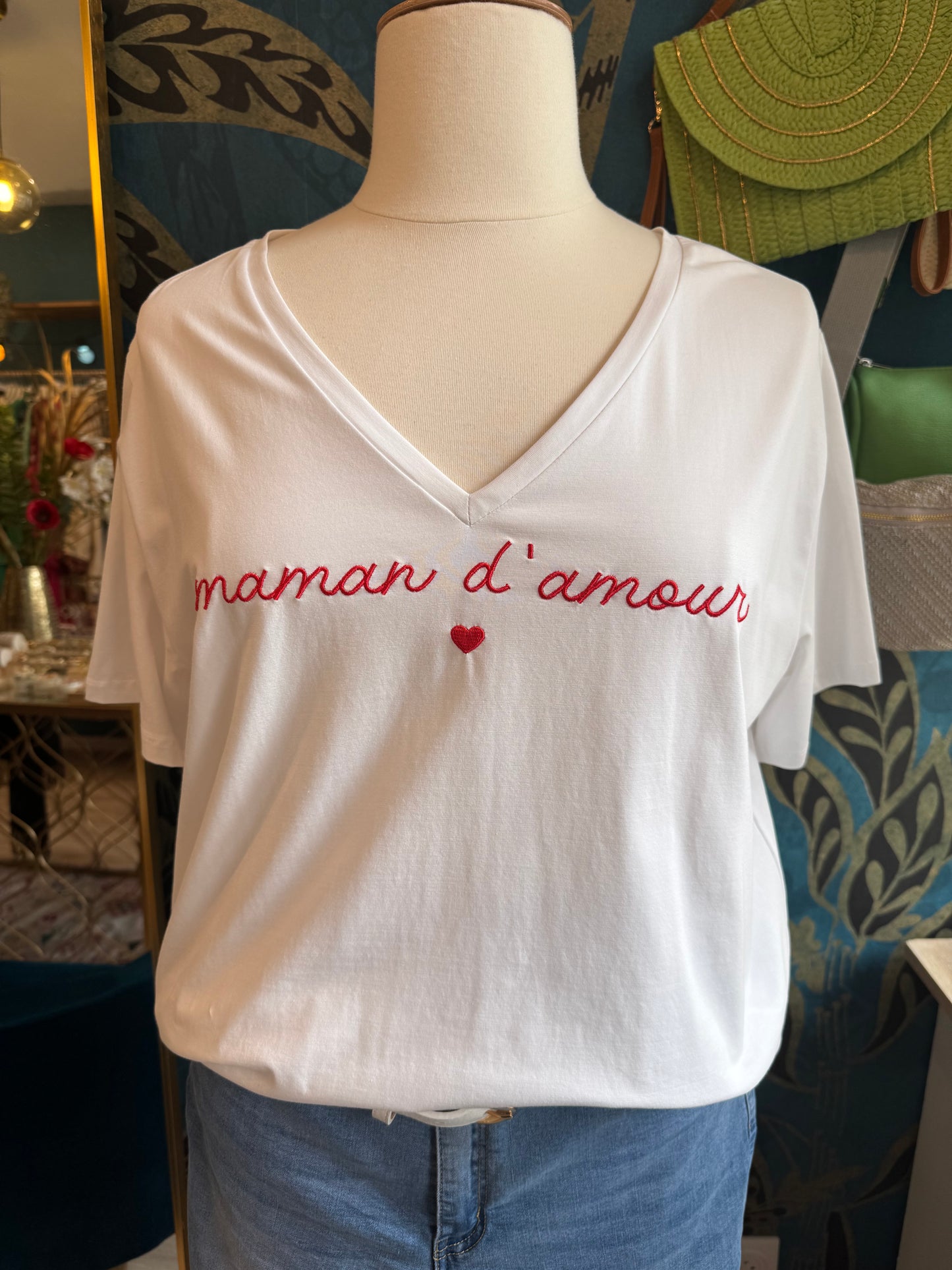 ❤️ Tee-shirt "Maman d’amour" ❤️