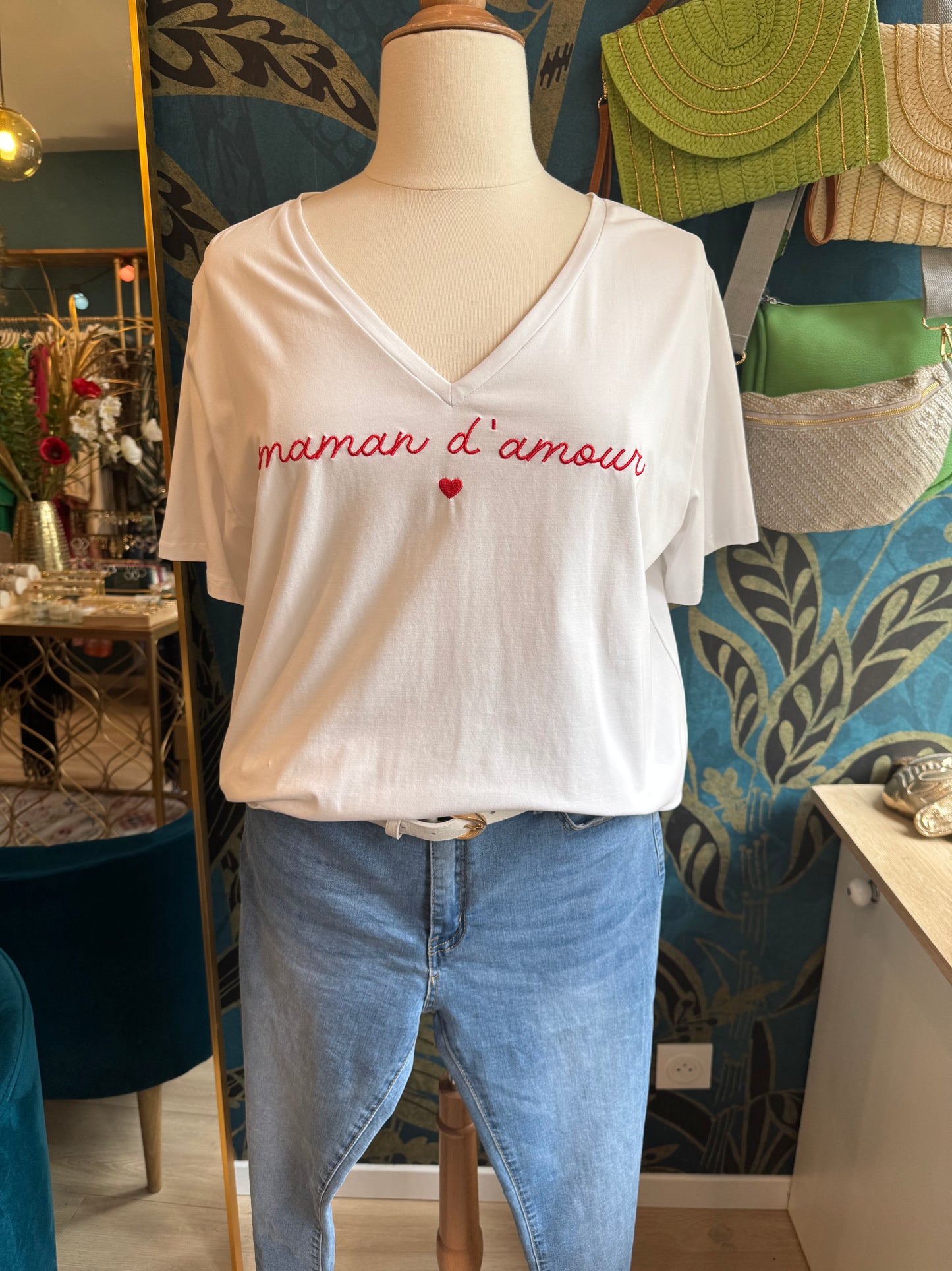 ❤️ Tee-shirt "Maman d’amour" ❤️
