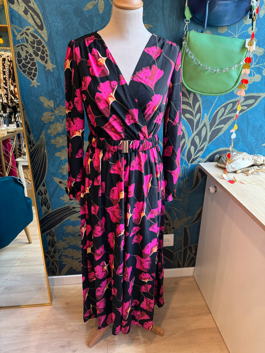 Robe longue élégante et florale 🌺✨