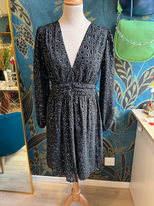 Robe élégance féline 🖤✨