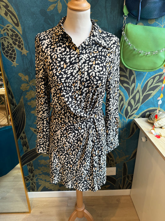 Robe chemise élégante 🖤✨