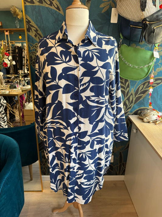 🌿 Robe chemise fluide et moderne ✨