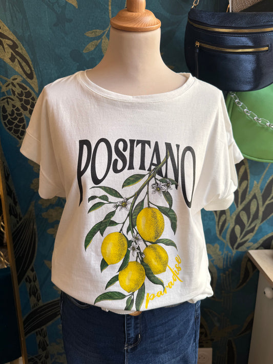 🍋 T-shirt Positano Amalfi Coast 🍋