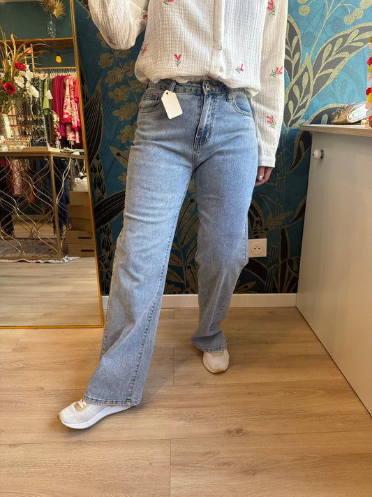 Jean Évasé Ultra Tendance 💙