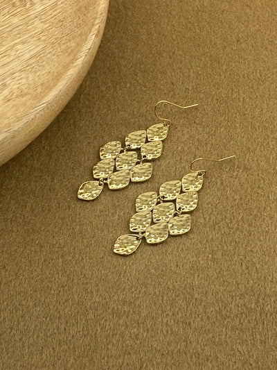 Boucles d'oreilles dorées
