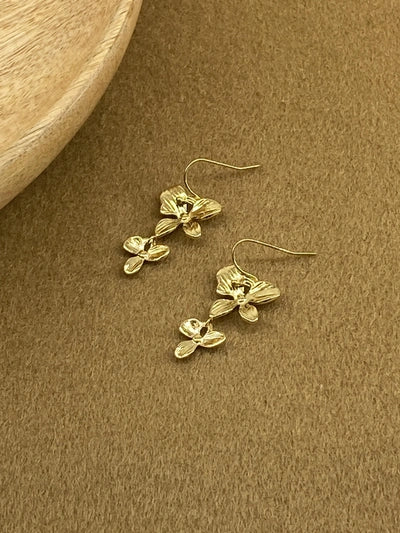 Boucles d'oreilles dorées